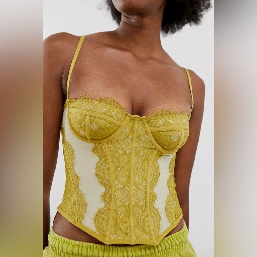 Urban outfitters out from under modern love corset top